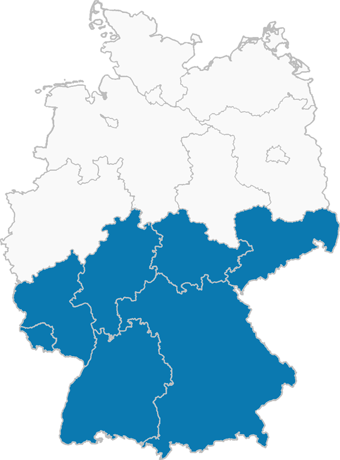 Vertriebsgebiet von Simon Wilmerding